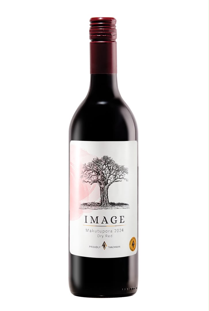 Bottle of Image Makutupora dry red wine